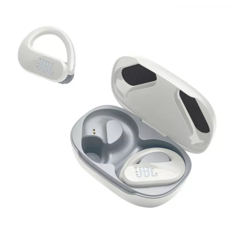 JBL Endurance PEAK 3 headset True Wireless Stereo (TWS) ušný hák hovory/hudba/šport/každodenné použitie USB Type-C Bluetooth nabíjacia stanica biela