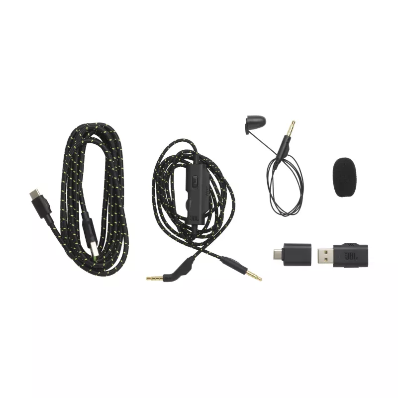 JBL Quantum 910X headset káblové & bezdrôtové cez hlavu gaming USB Type-C Bluetooth čierna, zelená