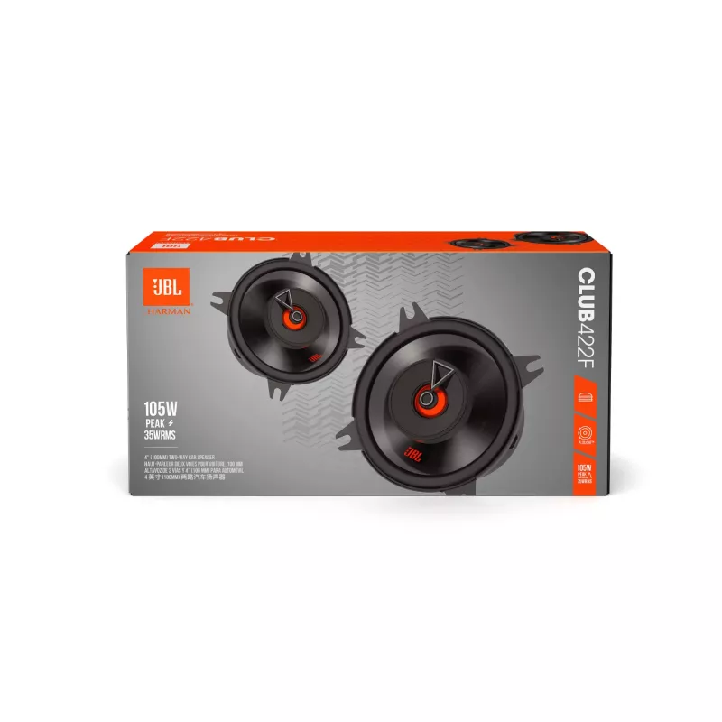 JBL Club 422F auto reproduktory okrúhle 2-pásmové 105 W 2 kusy
