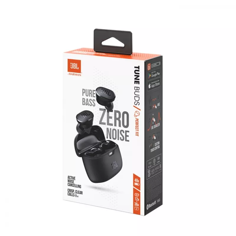JBL Tune Buds headset True Wireless Stereo (TWS) in-ear hovory/hudba Bluetooth čierna