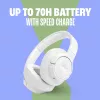 JBL Tune 770NC Headset bezdrôtový a káblový cez hlavu hovory/hudba USB Type-C Bluetooth biela