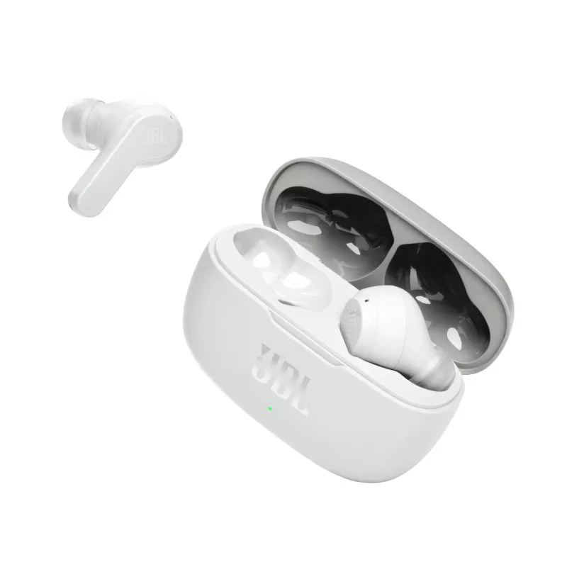 JBL Wave 200 TWS WEISS, bezdrôtový, 20 - 20000 Hz, hudba, 48 g, headset, biela