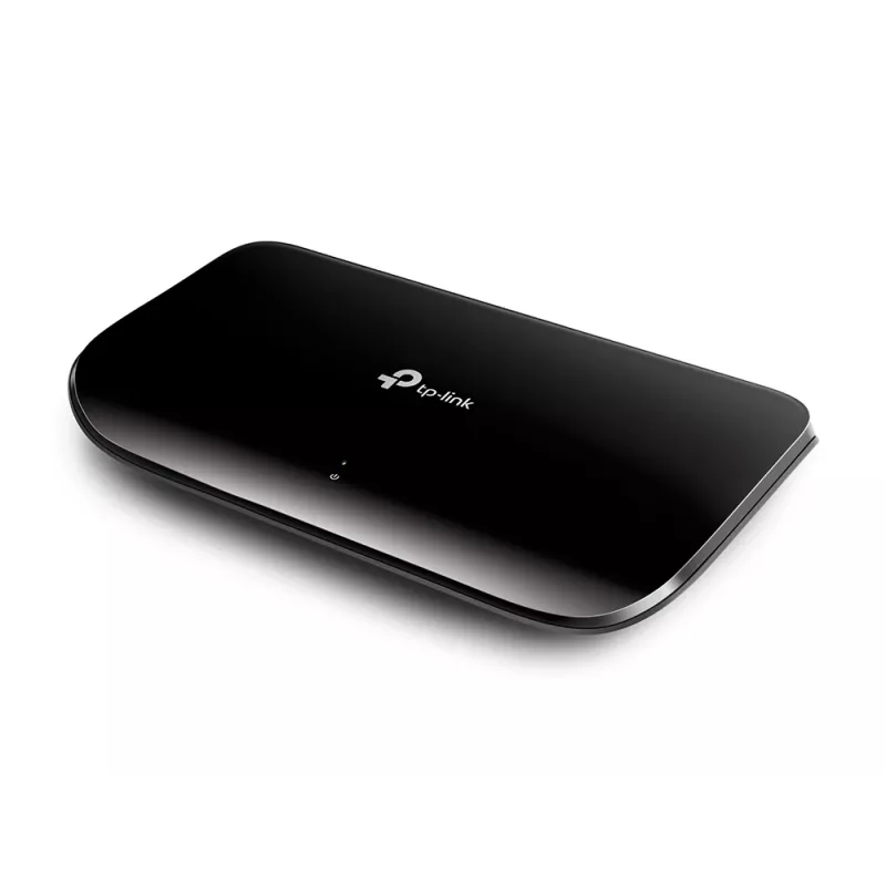 TP-Link 8-portový gigabitový desktop sieťový switch, Unmanaged, Gigabit Ethernet (10/100/1000), možná montáž na stenu