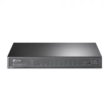 TP-Link JetStream 8-portový gigabitový Smart PoE+ switch s 2 SFP slotmi