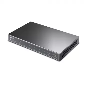 TP-Link JetStream 8-portový gigabitový Smart PoE+ switch s 2 SFP slotmi