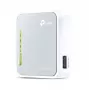 TP-Link prenosný 3G/4G Wireless N router, Wi-Fi 4 (802.11n), Single-Band (2,4 GHz), Ethernet LAN, 3G, sivý, biely, prenosný router