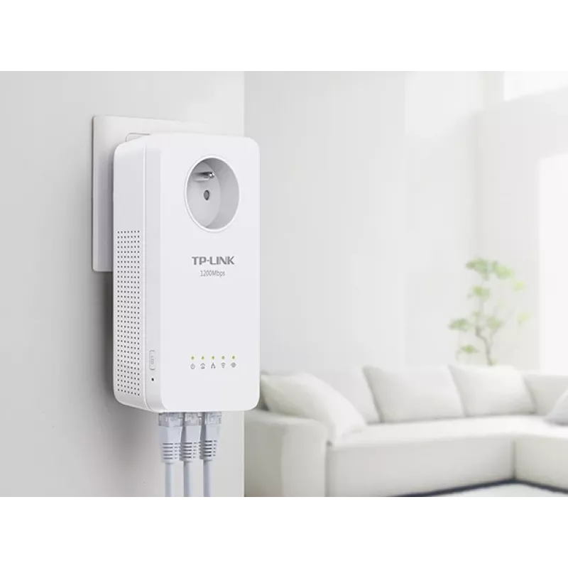 TP-Link TL-WPA8635P KIT 1200 Mbit/s Ethernet LAN Wi-Fi biela 2 ks