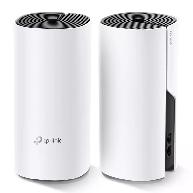 TP-Link AC1200 celodomový mesh WLAN systém, balenie 2 ks, biela, interný, mesh systém, napájanie, stav, dualband (2,4 GHz / 5 GHz), Wi-Fi 5 (802.11ac)