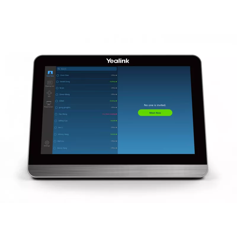 Yealink MCore + MTouch-II Intel® Core™ i5 8 GB 128 GB SSD Windows 10 IoT Enterprise mini PC sivá