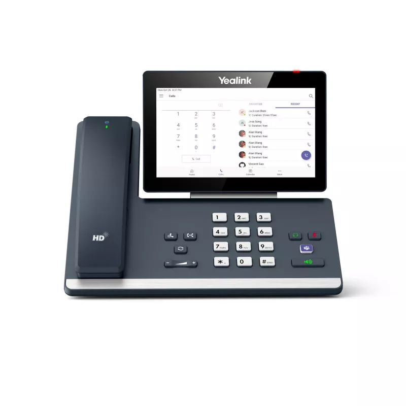 Yealink MP58-WH Microsoft Teams Edition, IP telefón, sivá, bezdrôtová slúchadlová mikrotelefón, stolový, Android, Microsoft Teams