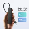 Ugreen USB 3.0 4-PORT HUB USB-A NA 4xUSB dokovacia stanica USB 3.2 Gen 1 (3.1 Gen 1) Type-A