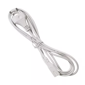 Napájací kábel TARGUS HJ4411WHEUX, 2 m, sieťová zástrčka Type-C na IEC C7, biela