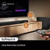 Soundbar Hisense AX5140Q 5.1.4 Dolby Atmos, 600 W RMS, bezdrôtový subwoofer 280 W, čierny