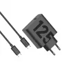 Mobilná nabíjačka Motorola SJMC1252 univerzálna čierna AC interiérová USB Type-C 1m