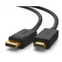 Video kábel/adaptér Ugreen 10239 1,5 m DisplayPort na HDMI čierny