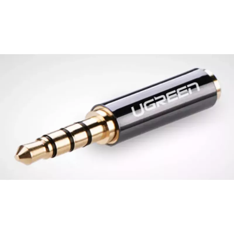 Ugreen Adaptér 2,5 mm (konektor samica) na 3,5 mm (konektor samec) Micro-Jack na Mini-Jack adaptér čierny (20502)