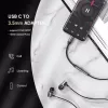 Mobilný telefónny kábel Ugreen 30632 USB-C na 3,5 mm čierny