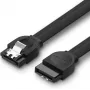 SATA kábel UGREEN 30796 0,5 m čierny konektor/konektor