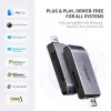 Čítačka kariet UGREEN 50541 USB 3.2 Gen 1 (3.1 Gen 1) — CF, SD, MicroSD, Memory Stick, oceľ, 5000 Mbit/s