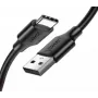Ugreen 60116 USB kábel USB 2.0 1 m USB A USB C čierny