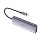 Ugreen 60718 dokovacia stanica/port replikátor pre notebook káblový USB 3.2 Gen 1 (3.1 Gen 1) Type-C sivá