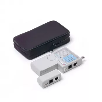 StarTech.com profesionálny multifunkčný tester káblov pre RJ45, RJ11, USB a BNC