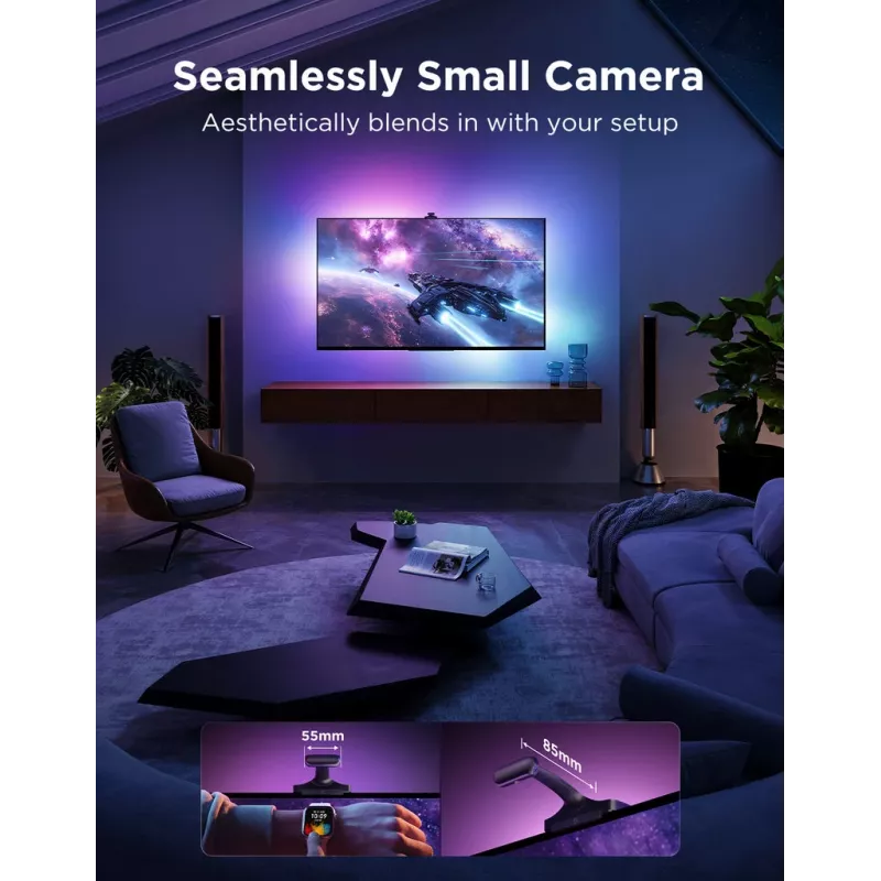 Smart pás svetlo Govee H66A1 Wi-Fi/Bluetooth 5 m čierna