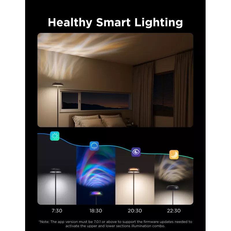 Stojacia lampa Govee H60B0311 RGBWW 1000 lm Wi-Fi Bluetooth