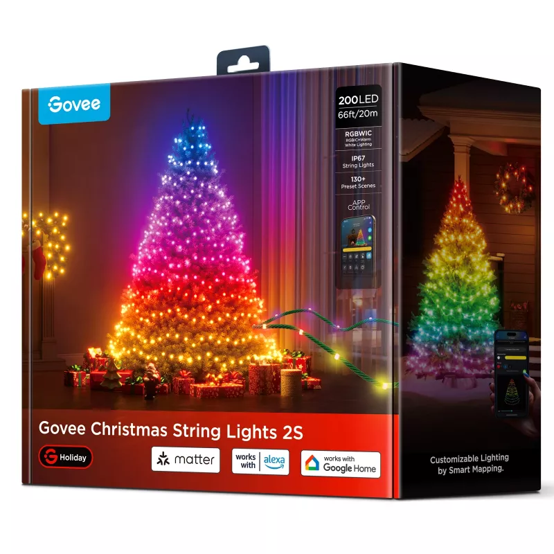 Govee H80C4 20m RGBWIC LED pás so smart ovládaním