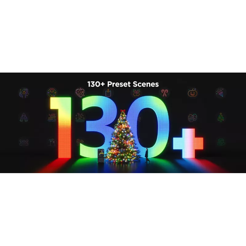 Govee H80C4 20m RGBWIC LED pás so smart ovládaním