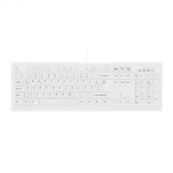 Contour Design Active Key Contour ClassicClean medicínska klávesnica odnímateľný kryt full-size káblová biela CH C8100
