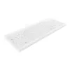 Contour Design Active Key Contour QuickClean medicínska klávesnica IP68 kompaktná káblová biela PN C7012