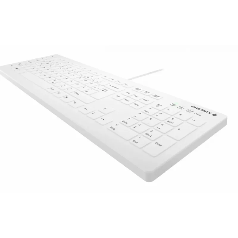 Contour Design Active Key AK-C8112 klávesnica medicínska USB QWERTZ nemecká biela