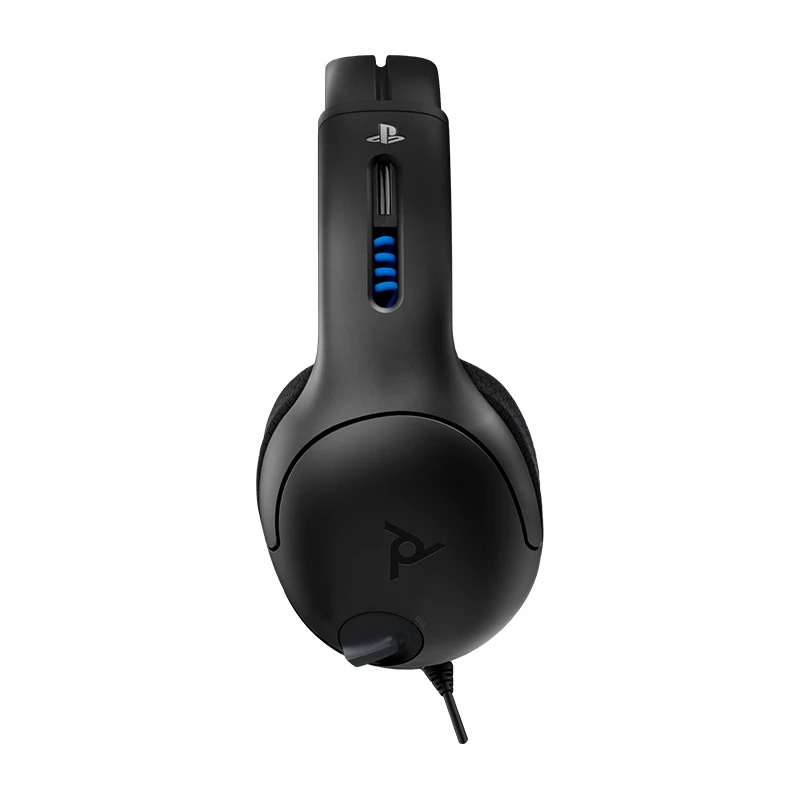 PDP LVL50 headset káblový s hlavovým mostom herný čierny, sivý