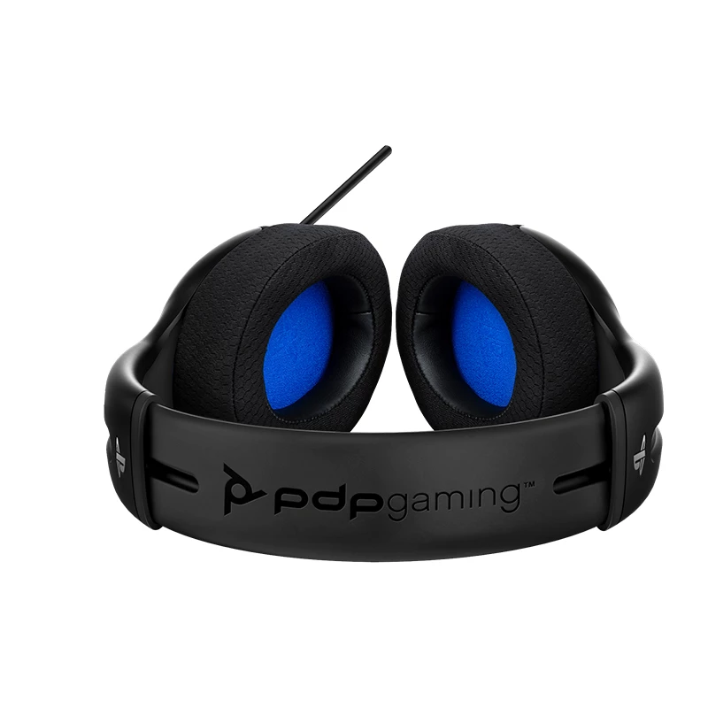 PDP LVL50 headset káblový s hlavovým mostom herný čierny, sivý