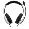 PDP LVL40 headset káblový s hlavovým mostom herný biely