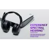 Headset VICTRIX Gambit Wireless — káblový & bezdrôtový, 20–20000 Hz, 2 m kábel, 301 g, čierna/fialová