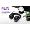 Headset VICTRIX Gambit Wireless — káblový & bezdrôtový, 20–20000 Hz, 2 m kábel, 301 g, čierna/fialová