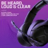 Headset VICTRIX Gambit Wireless — káblový & bezdrôtový, 20–20000 Hz, 2 m kábel, 301 g, čierna/fialová