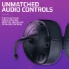 Headset VICTRIX Gambit Wireless — káblový & bezdrôtový, 20–20000 Hz, 2 m kábel, 301 g, čierna/fialová