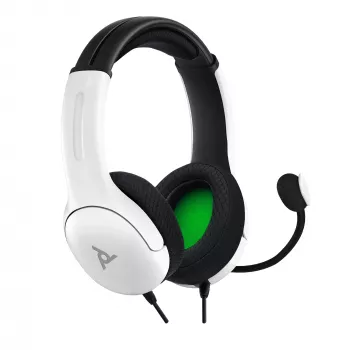 PDP LVL40 headset káblový s hlavovým mostom herný biely
