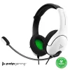 PDP LVL40 headset káblový s hlavovým mostom herný biely