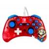PDP Rock Candy: Mario Punch červený, priesvitný USB gamepad analógový/digitálny Nintendo Switch, Nintendo Switch Lite, Nintendo Switch OLED