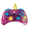 PDP Rock Candy: Bubblegum Peach Pink, priesvitný USB gamepad analógový / digitálny Nintendo Switch, Nintendo Switch Lite, Nintendo Switch OLED