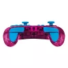 PDP Rock Candy: Bubblegum Peach Pink, priesvitný USB gamepad analógový / digitálny Nintendo Switch, Nintendo Switch Lite, Nintendo Switch OLED
