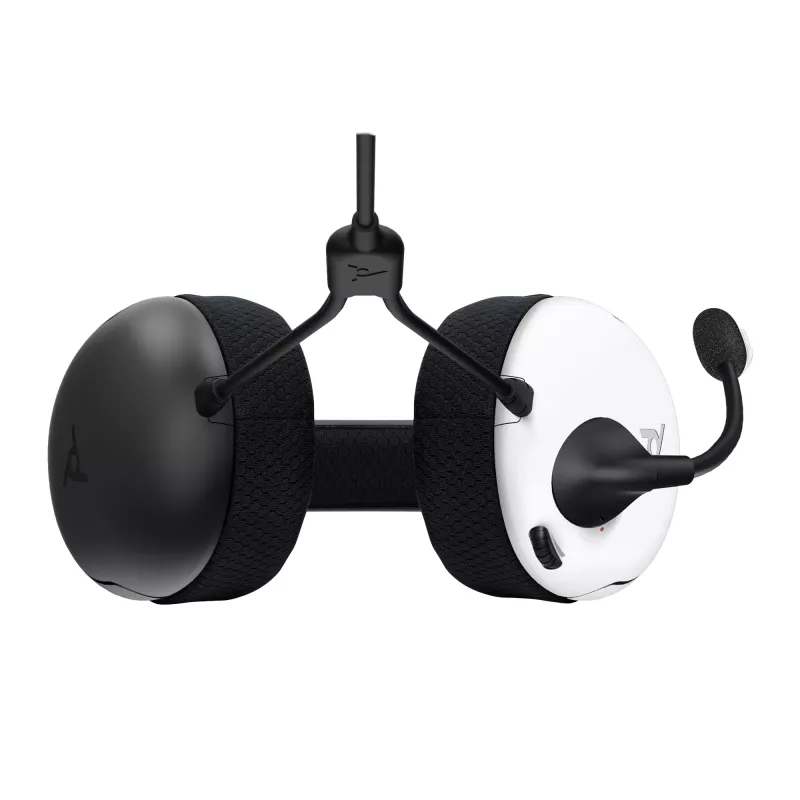 PDP LVL40 headset káblový headset s hlavovým mostom herný čierny, biely
