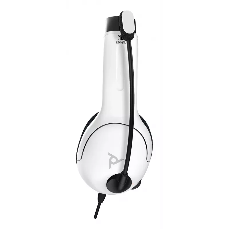 PDP LVL40 headset káblový headset s hlavovým mostom herný čierny, biely
