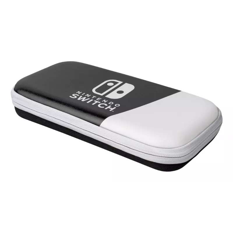 PDP tenké Deluxe: čierne & biele pevné puzdro Nintendo čierne, biele