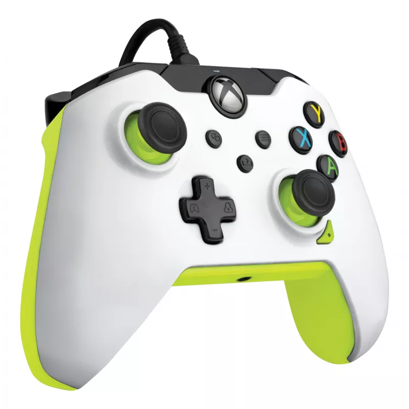 PDP káblový ovládač: Electric White - Xbox Series X|S, Xbox One, Xbox, Windows 10/11