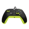 Káblový PDP gamepad Electric čierny pre Xbox Series X|S, Xbox One a Windows – USB-C, 2,43 m kábel, D-pad, tlačidlá Menu/Share/View